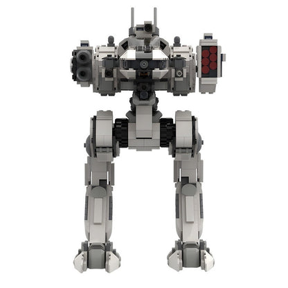 Osiris Mech MOC Combat Robot Figure Building Kit | Sci-Fi Mecha Model - 2