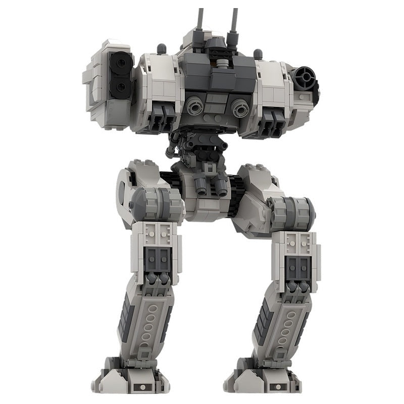 Osiris Mech MOC Combat Robot Figure Building Kit | Sci-Fi Mecha Model - 5