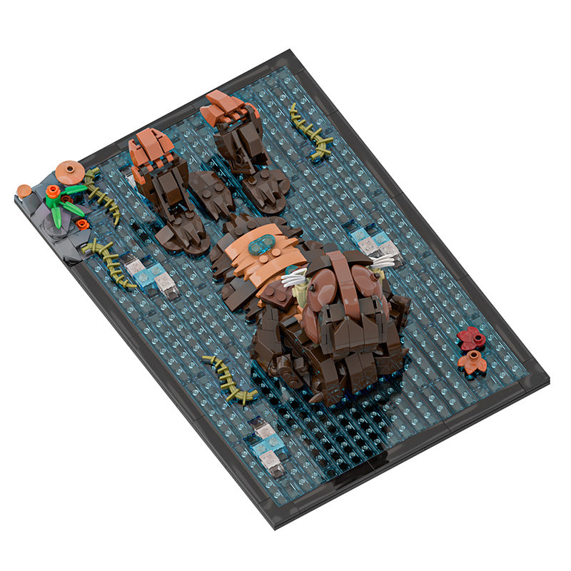 otter building set | lego compatible - 5