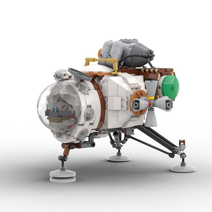 Outer Hearthian Ship MOC Spacecraft Building Kit | Exploration Vessel - 1