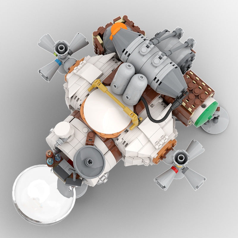 Outer Hearthian Ship MOC Spacecraft Building Kit | Exploration Vessel - 5