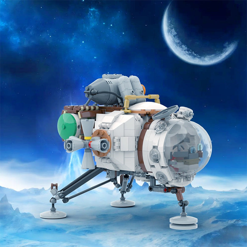 Outer Hearthian Ship MOC Spacecraft Building Kit | Exploration Vessel - 6