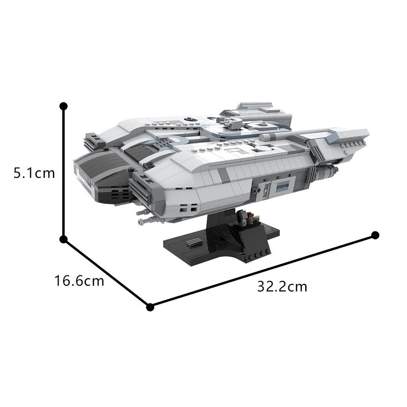 Outlaw Space Transport Building Kit | LEGO-Compatible MOC - 3