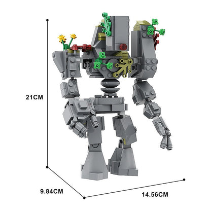 Overgrown Stone Colossus MOC Building Kit - 4