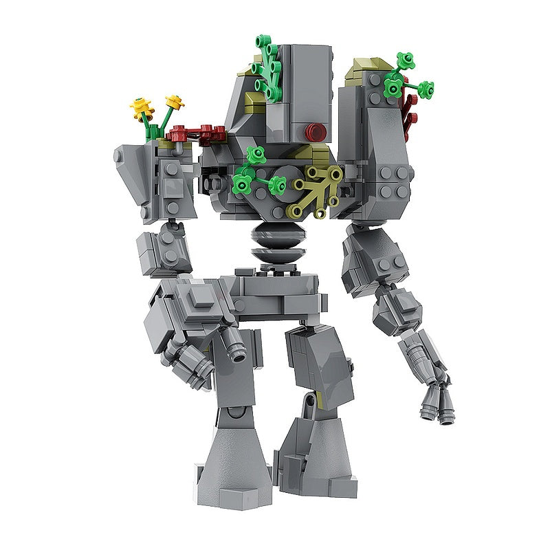 Overgrown Stone Colossus MOC Building Kit - 5
