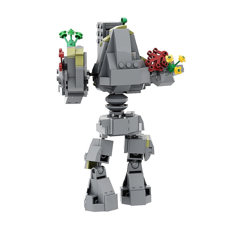 Overgrown Stone Colossus MOC Building Kit - 7