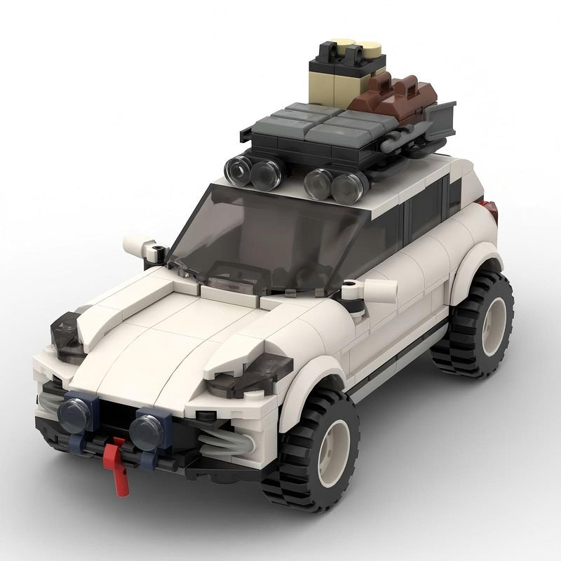 Overland 957 Luxury SUV Off-Road Adventure Wagon Building Kit | LEGO-Compatible MOC - 5