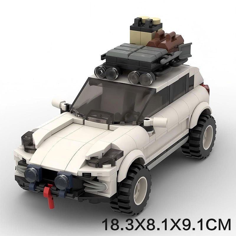 Overland 957 Luxury SUV Off-Road Adventure Wagon Building Kit | LEGO-Compatible MOC - 6