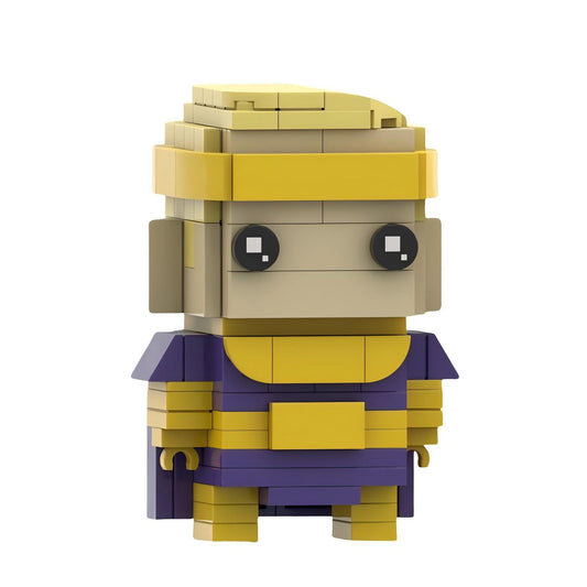 ozymandias brickheadz building kit | watchmen | moc-117430 - 2