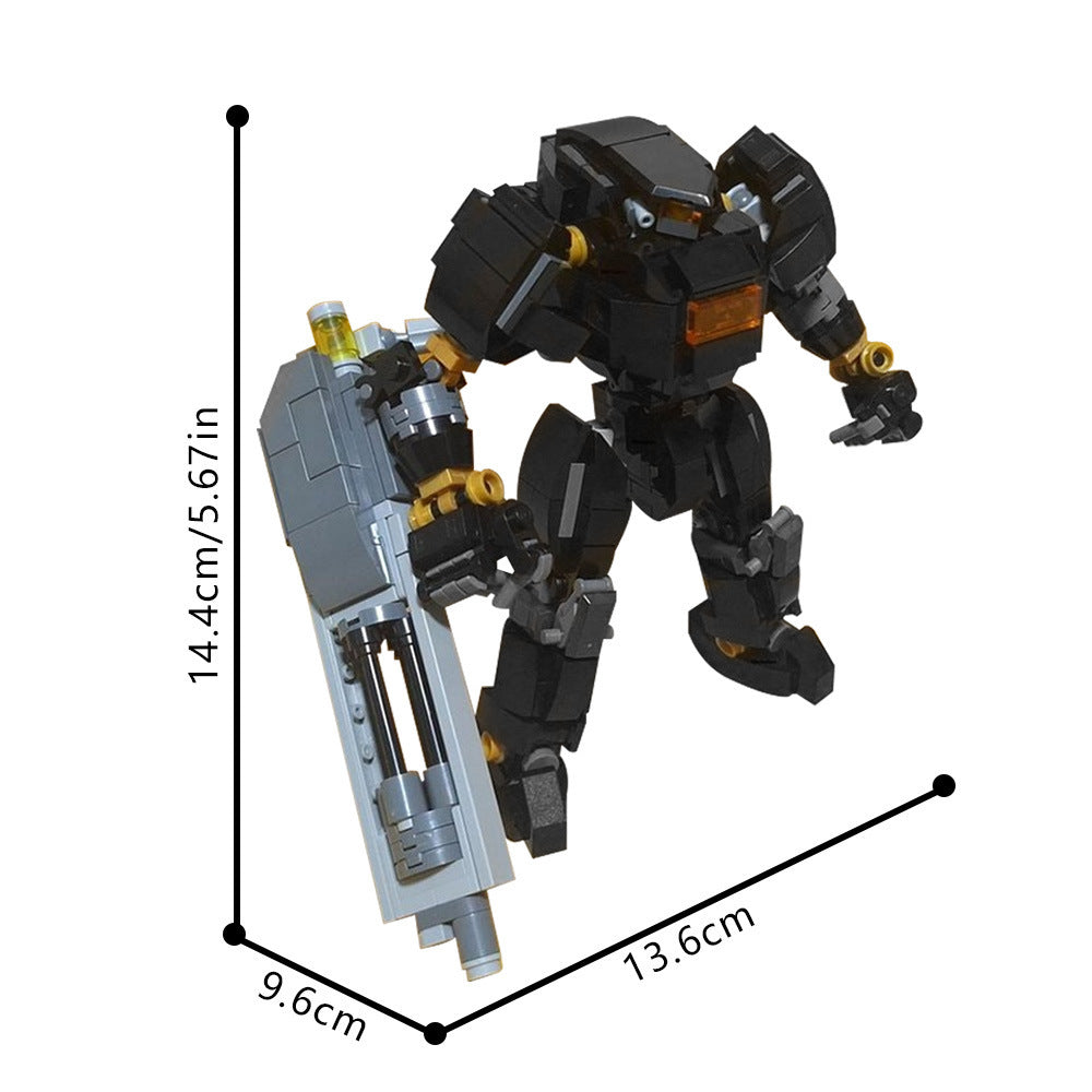 PA-001 Marauder Power Armor Building Kit | Compatible MOC - 2