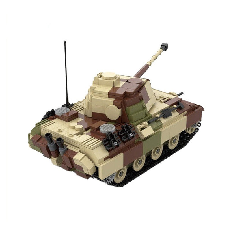 Panther G WW2 Tank MOC Building Kit | Military Display Model - 5