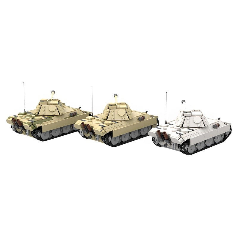 Panther G WWII Medium Tank MOC Building Kit - 2
