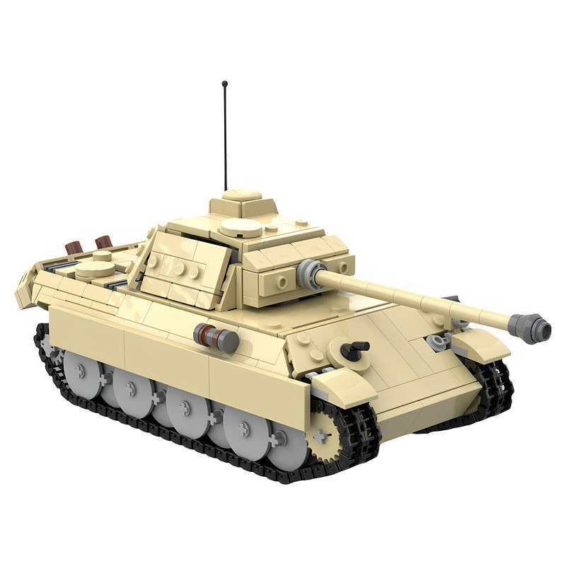 Panther G WWII Medium Tank MOC Building Kit - 4