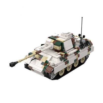 Panther G WWII Tank MOC Building Kit | Medium Military Armor Model - 1