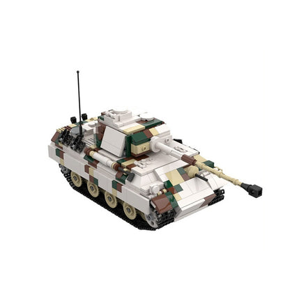 Panther G WWII Tank MOC Building Kit | Medium Military Armor Model - 5