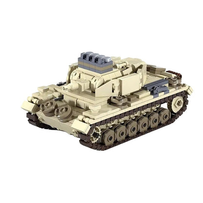 Panzer III N Flammpanzer MOC Building Kit | WWII Military Tank Model - 1