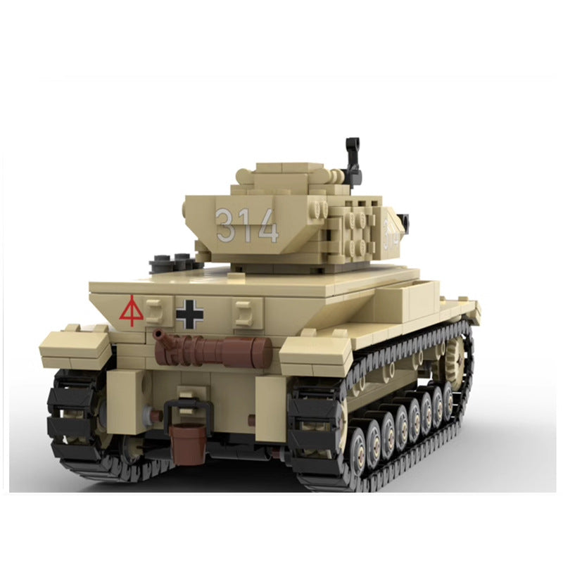 Panzer IV Ausf G Tank Building Kit | LEGO-Compatible MOC - 5
