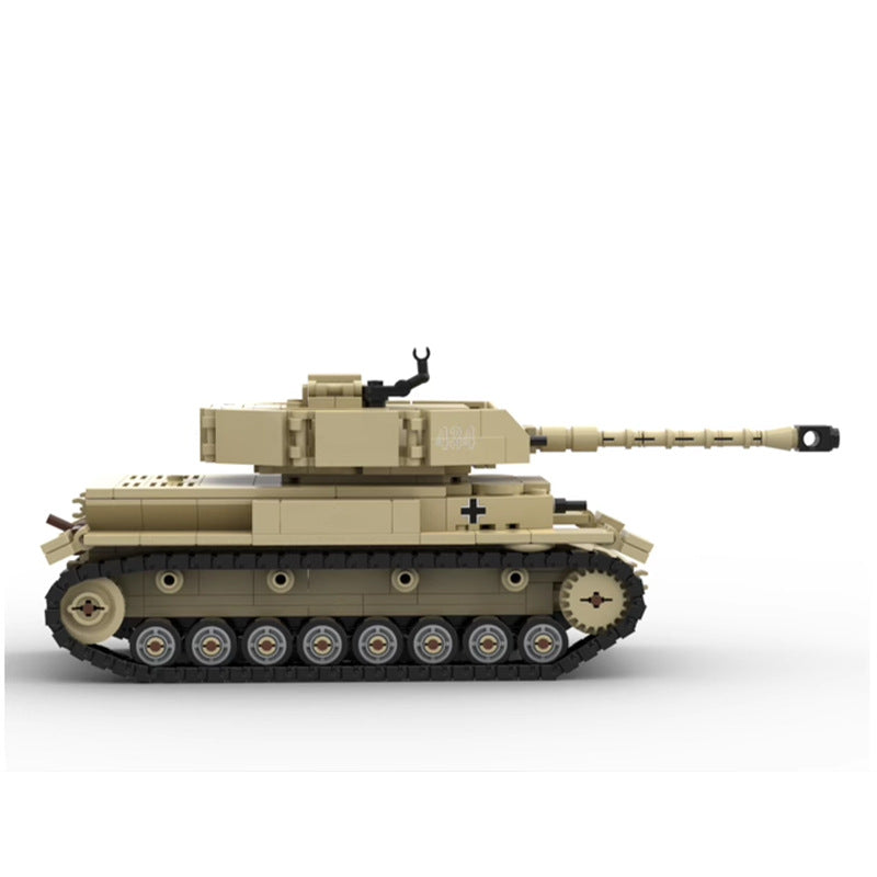 Panzer IV Ausf G Tank Building Kit | LEGO-Compatible MOC - 6