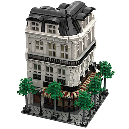 paris boulangerie & studio building set | moc-40476 - 3