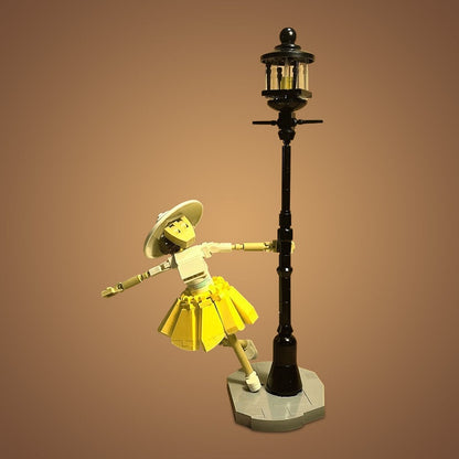Paris Dancer MOC Figure Building Kit | Elegant Performance Display Model - 3