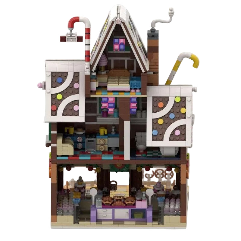 Pastry Shop Building Kit | Winter Village | Compatible MOC - 2
