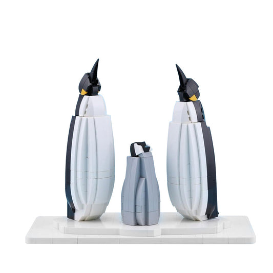 Penguin Family Building Kit | LEGO-Compatible MOC - 1