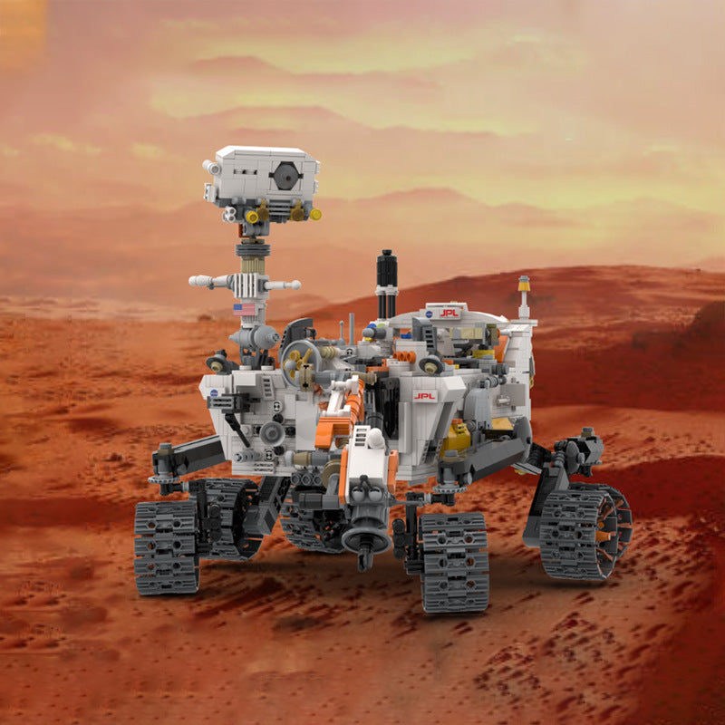Perseverance Mars Rover Building Kit | LEGO-Compatible MOC - 8