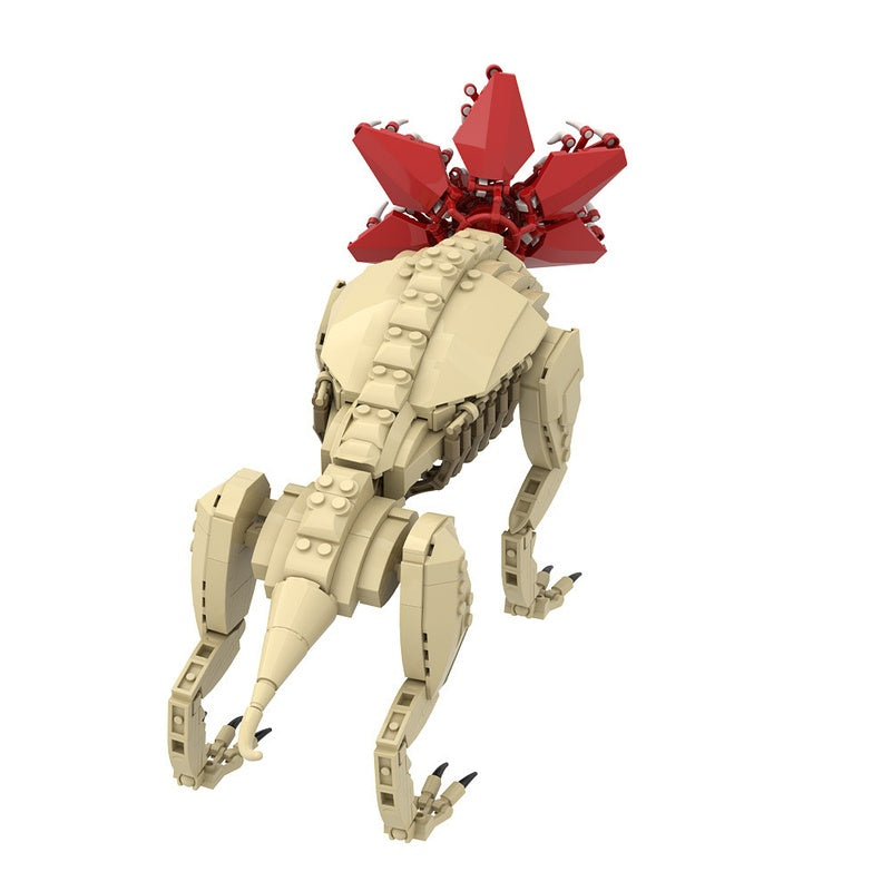 Petal-Maw Alien Hound Creature MOC Building Kit - 2