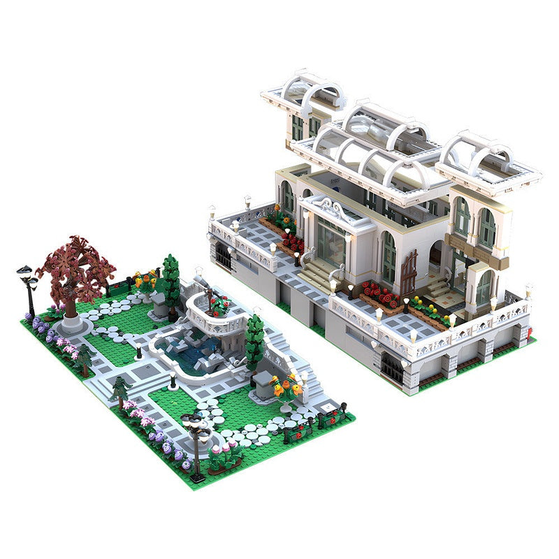 Petit Botanic Palace Garden MOC Building Kit | Botanical Display Model - 2