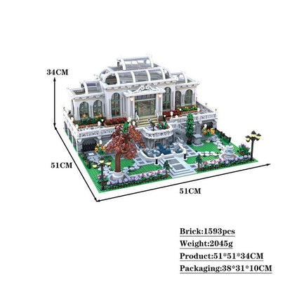 Petit Botanic Palace Garden MOC Building Kit | Botanical Display Model - 4