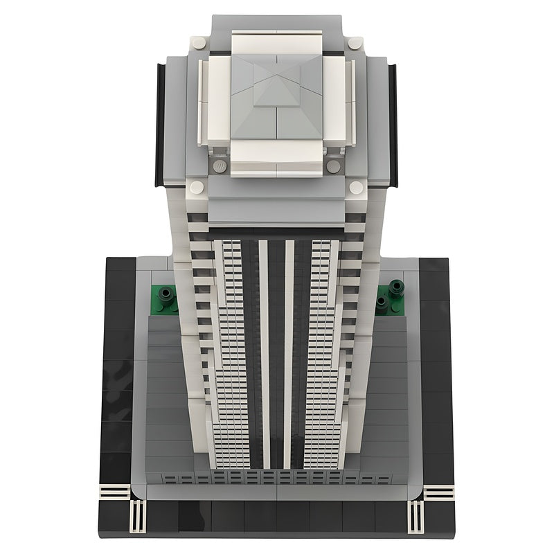 Philadelphia 1735 Market Street Skyscraper 1:650 MOC Building Kit - 4
