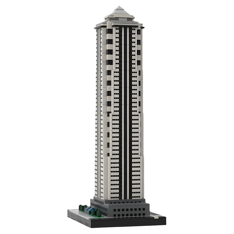 Philadelphia 1735 Market Street Skyscraper 1:650 MOC Building Kit - 5