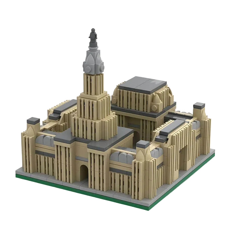 Philadelphia City Hall Building Kit | LEGO-Compatible MOC - 1