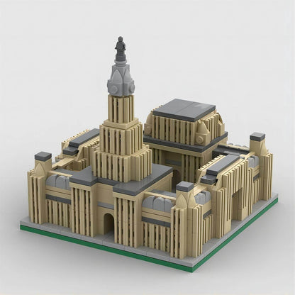 Philadelphia City Hall Building Kit | LEGO-Compatible MOC - 3