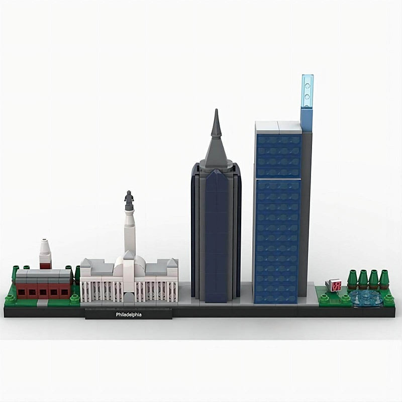 Philadelphia Skyline MOC Building Kit | Urban Architecture Model - 2
