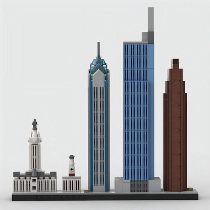 Philadelphia Skyline MOC Building Kit | Urban Architecture Model - 3