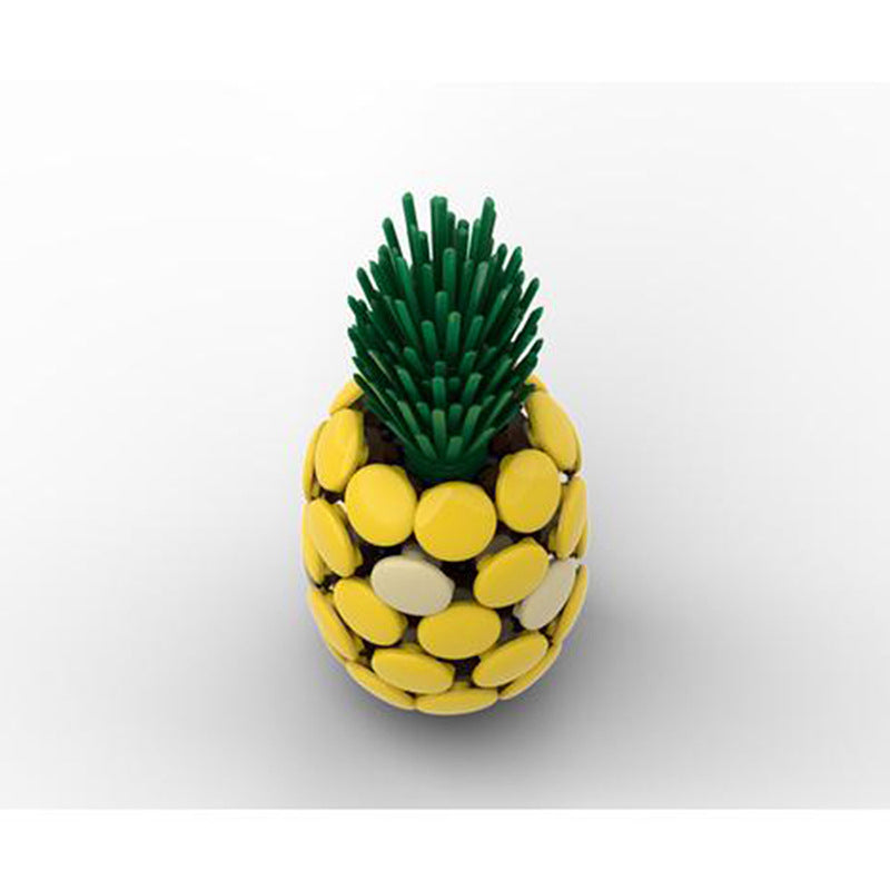 Pineapple Building Kit | LEGO-Compatible MOC - 3