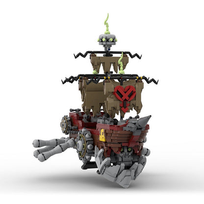 Pirate Ship Heartless MOC Fantasy Pirate Vessel Building Kit - 1
