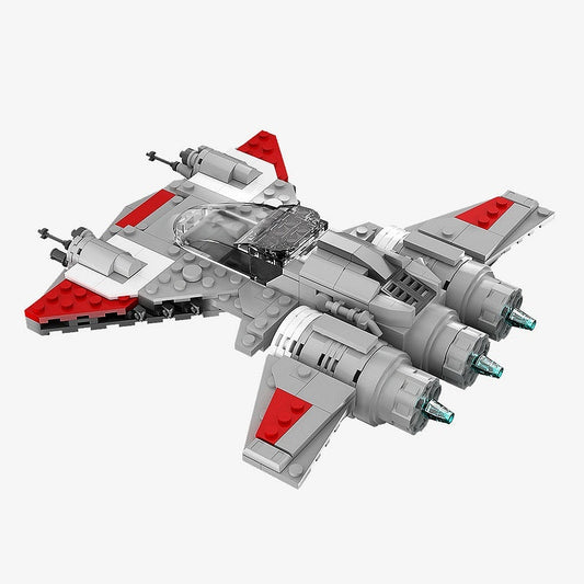 Pirate Snubfighter MOC Spacecraft Building Kit | Sci-Fi Starfighter - 1