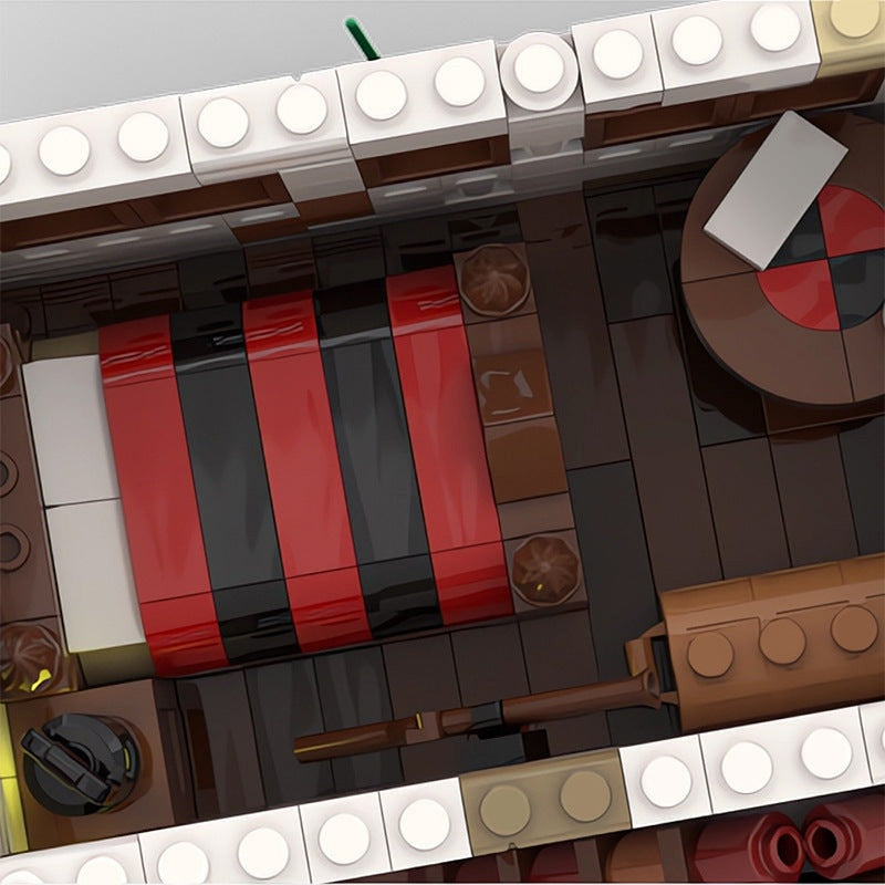 Pirates Blacksmith House MOC Building Kit | Medieval Workshop Model - 5