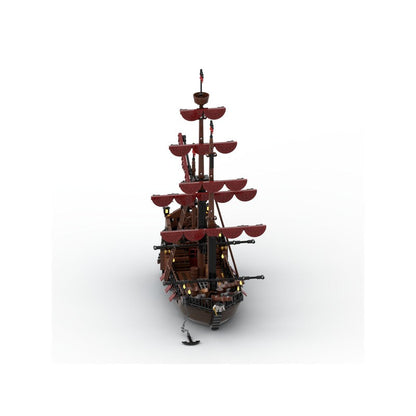 Port Sauvage: Loup de Mer Pirate Ship Building Kit | LEGO-Compatible MOC - 3