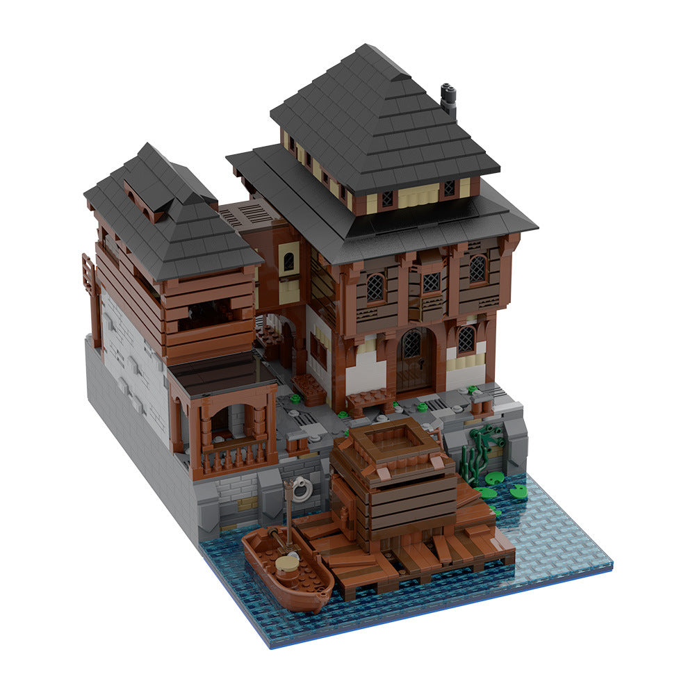 Port Tavern MOC Building Kit | LEGO-Compatible MOC - 6