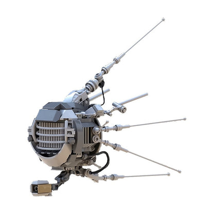 Post-Apocalyptic Eyebot Drone Robot Building Kit | LEGO-Compatible MOC - 2