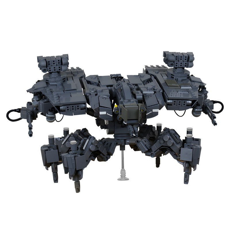 Post-Apocalyptic Heavy Firepower Machine Building Kit | LEGO-Compatible MOC - 2