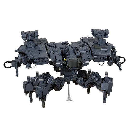Post-Apocalyptic Heavy Firepower Machine Building Kit | LEGO-Compatible MOC - 2