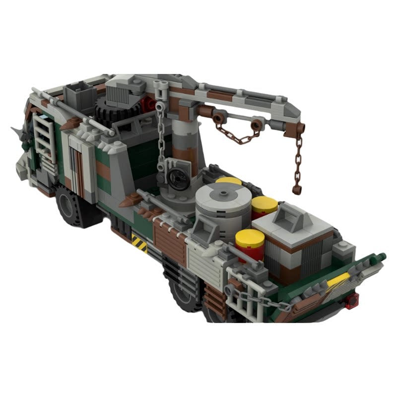 Post-Apocalyptic Heavy Transporter Truck MOC Building Kit - 2