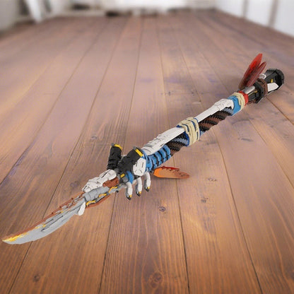 Post-Apocalyptic Hunter Spear MOC Building Kit | 1:1 Scale Display Model - 2