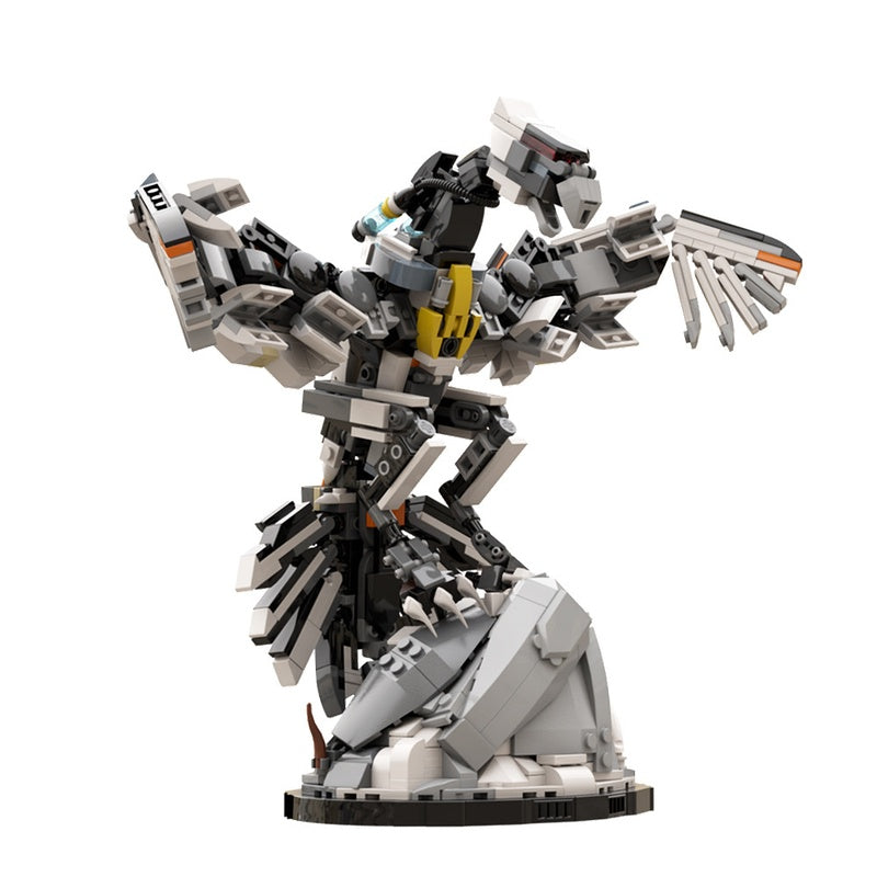 Post-Apocalyptic Mechanical Storm Bird Building Kit | LEGO-Compatible MOC - 2