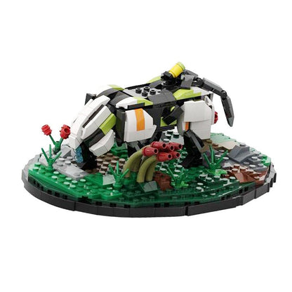 Post-Apocalyptic Mechanical Strider MOC Mecha Building Kit - 1
