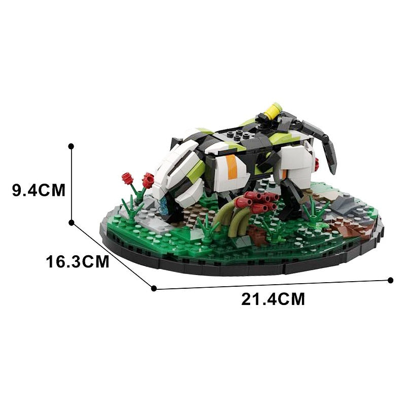 Post-Apocalyptic Mechanical Strider MOC Mecha Building Kit - 4